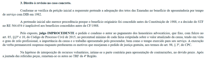 EMENTA: PREVIDENCIÁRIO. REVISÃO DE BENEFÍCIO. DECADÊNCIA. PRESCRIÇÃO ... EMENTA: PREVIDENCIÁRIO. REVISÃO DE BENEFÍCIO. DECADÊNCIA. PRESCRIÇÃO ...