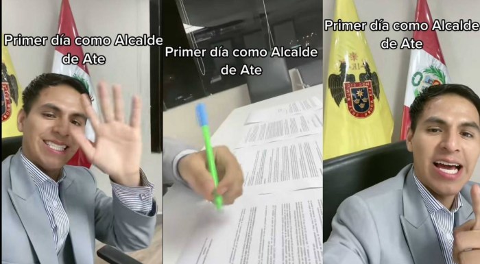 Franco Vidal se luce haciendo videos de TikTok en su primer día como ... Franco Vidal se luce haciendo videos de TikTok en su primer día como ...