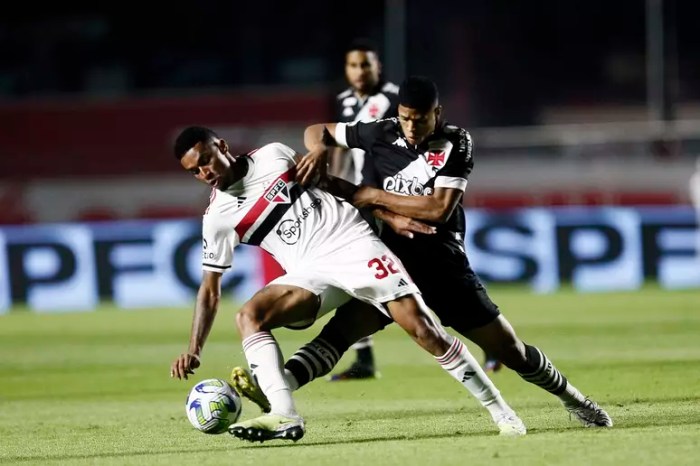 São Paulo x Vasco: Data, hora e onde assistir a partida deste domingo São Paulo x Vasco: Data, hora e onde assistir a partida deste domingo