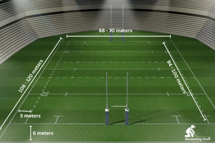 Rugby rules presentation ppt powerpoint pass kicking not Can rugby be played on a soccer field?