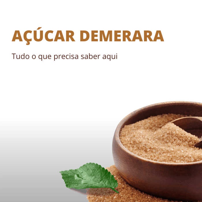 Açúcar demerara é saudável? Entenda a verdade agora Açucar Demerara