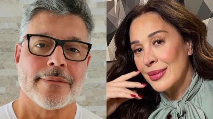 Alexandre Frota se gaba de corpo aos 60 anos: 'E sem filtro ou Photoshop' Alexandre Frota se gaba de corpo aos 60 anos: 'E sem filtro ou Photoshop'