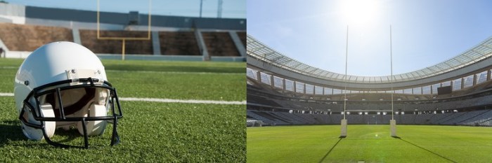 What is tougher football or rugby?