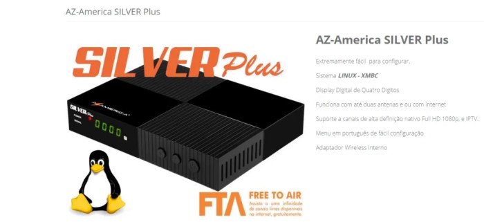 Azamerica Silver+ Plus Atualização FIX- 13/04/2021 - Portal Do AZ Azamerica Silver+ Plus Atualização FIX- 13/04/2021 - Portal Do AZ