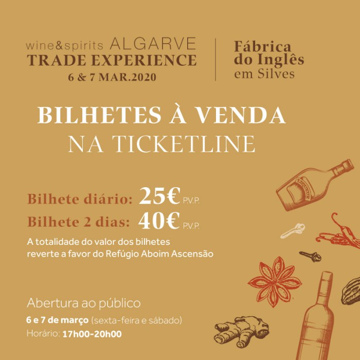 Bilhete para o Algarve Trade Experience é 100% solidário - Grandes Escolhas Bilete Ou Bilhete