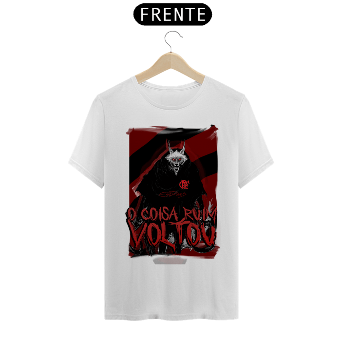 T-Shirt Quality Camiseta Coisa Ruim Voltou em Estonques O Coisa Ruim Voltou