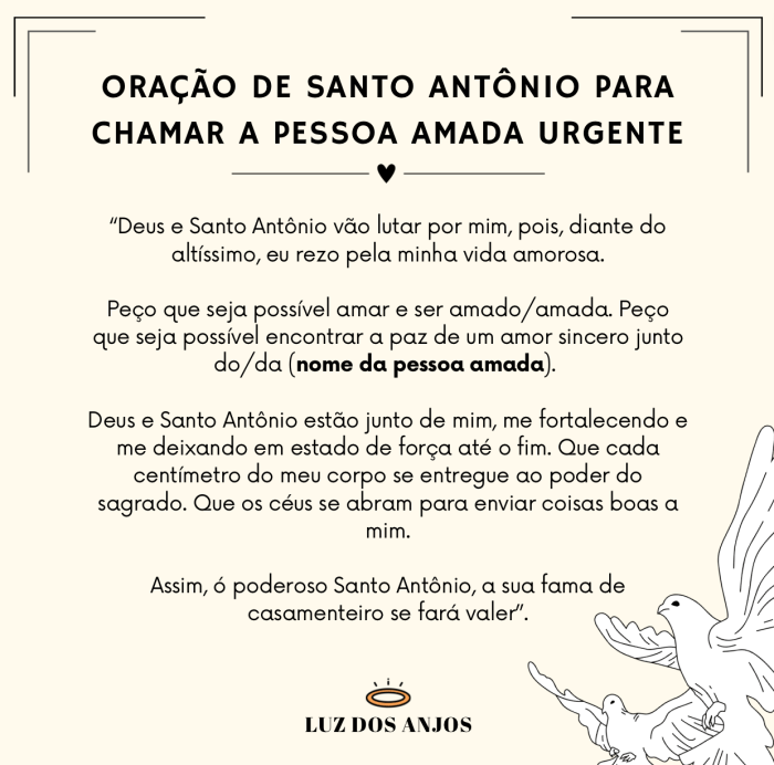 5 Orações de Santo Antônio Para Pessoa Te Amar Loucamente 5 Orações de Santo Antônio Para Pessoa Te Amar Loucamente