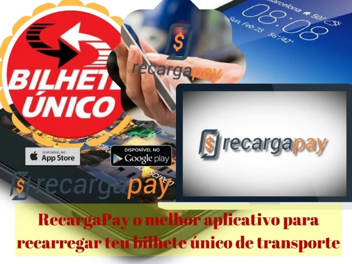 App para fazer recarga do Bilhete Único SP-Trans App para fazer recarga do Bilhete Único SP-Trans