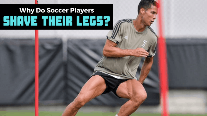 Do rugby players shave their legs?