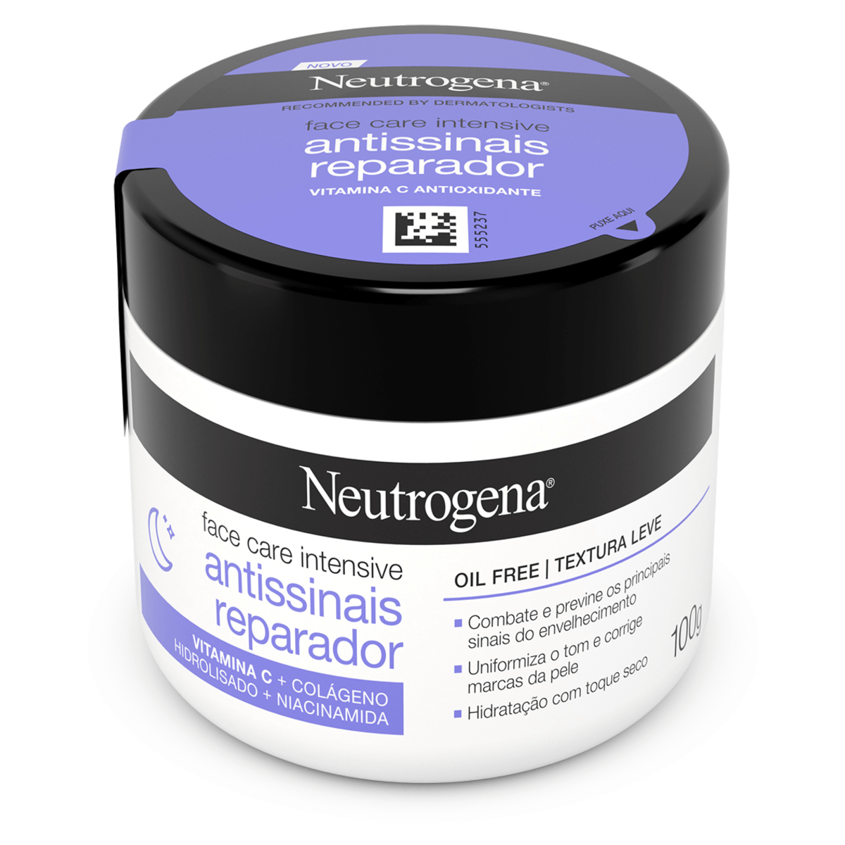 Creme-Reparador Antissinais Facial Neutrogena Pote 100g - Drogarias Tamoio Regenerador Nf Creme