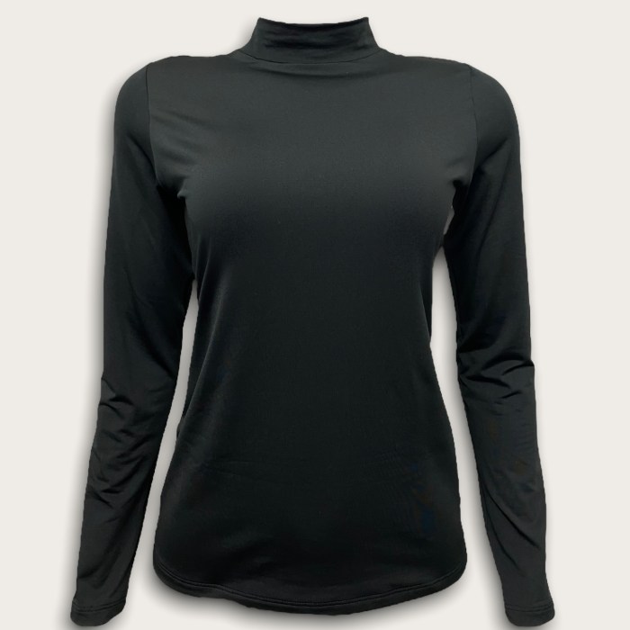 Blusa Térmica Unissex Gola Alta para o Frio - Preto - LaPiccola Blusa Termica Feminina