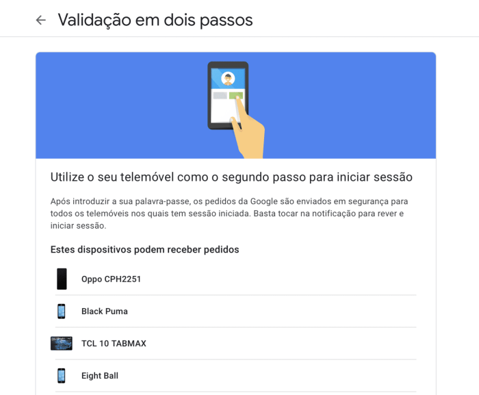 Autenticação de dois passos: o que é e como ligar Autenticação de dois passos: o que é e como ligar