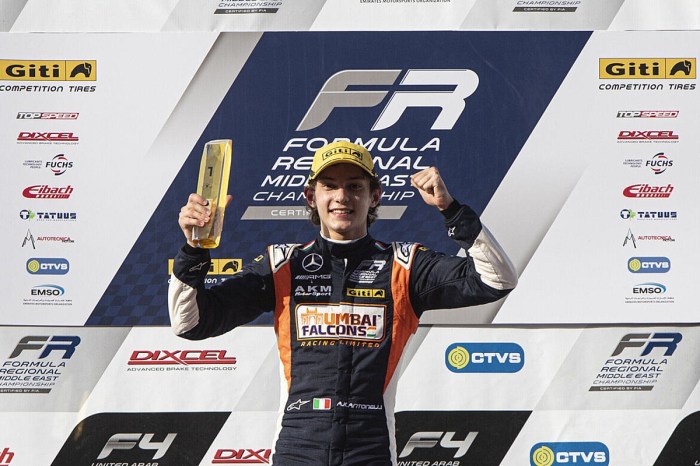 Kimi Antonelli campeão da Fórmula Regional do Médio Oriente - A ... Kimi Antonelli campeão da Fórmula Regional do Médio Oriente - A ...