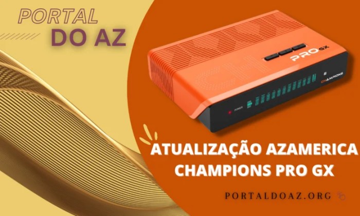 Azamerica Champions Pro GX Última Atualização Azamerica Champions Pro GX Última Atualização
