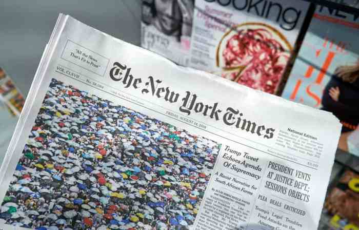 The New York Times bloqueia uso de conteúdo pela OpenAI The New York Times bloqueia uso de conteúdo pela OpenAI