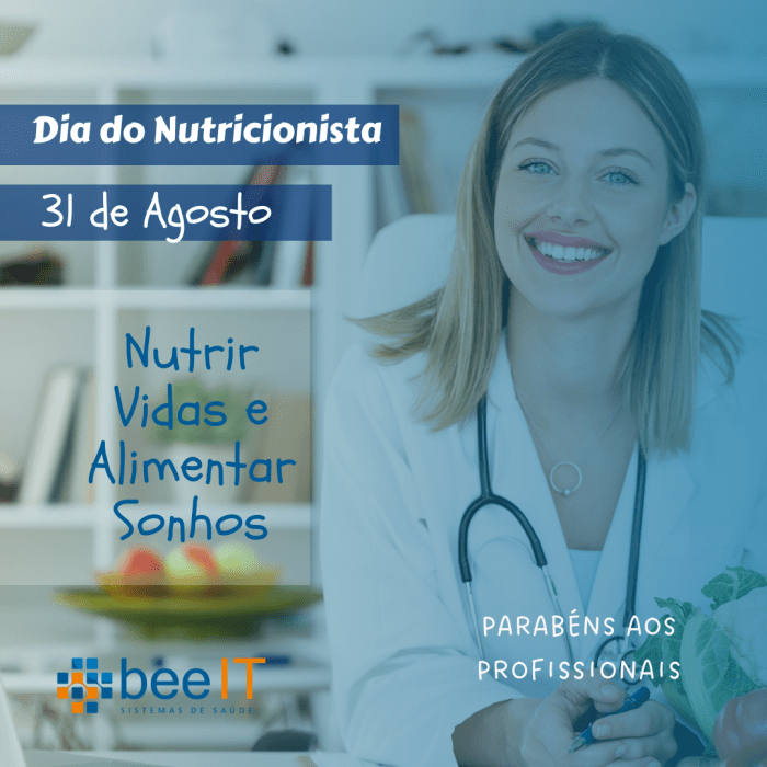Celebrando o Dia do Nutricionista! - Beeit Dia Do Técnico Em Nutrição