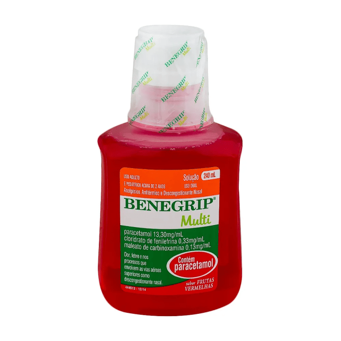 BENEGRIP MULTI 240ML - Farmácia do IPAM Benegrip