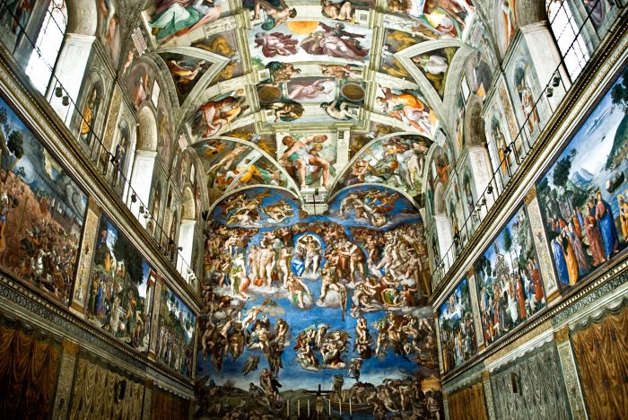 Afresco Da Capela Sistina - RETOEDU Capela Sistina