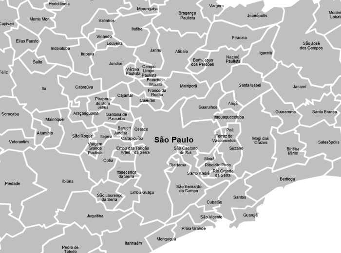 Forest-GIS » Municípios de São Paulo como objetos editáveis Forest-GIS » Municípios de São Paulo como objetos editáveis
