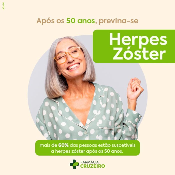Vacina para Herpes Zóster | Farmácia Cruzeiro