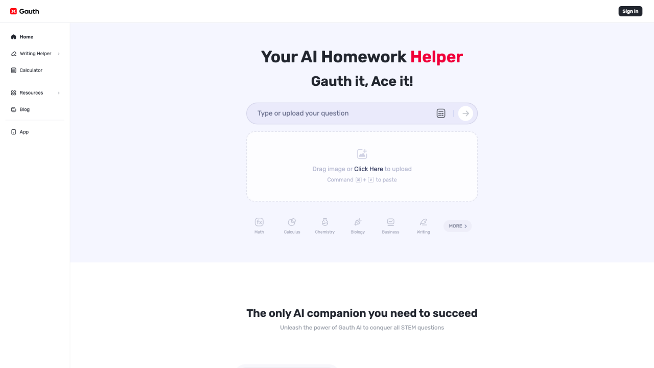 Khám phá Gauth App: Trợ lý AI hỗ trợ làm bài tập hữu ích Khám phá Gauth App: Trợ lý AI hỗ trợ làm bài tập hữu ích