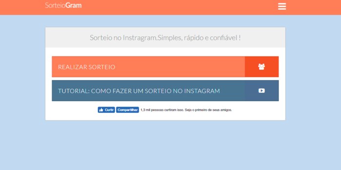 Os 2 melhores Sites de Sorteio Instagram Os 2 melhores Sites de Sorteio Instagram