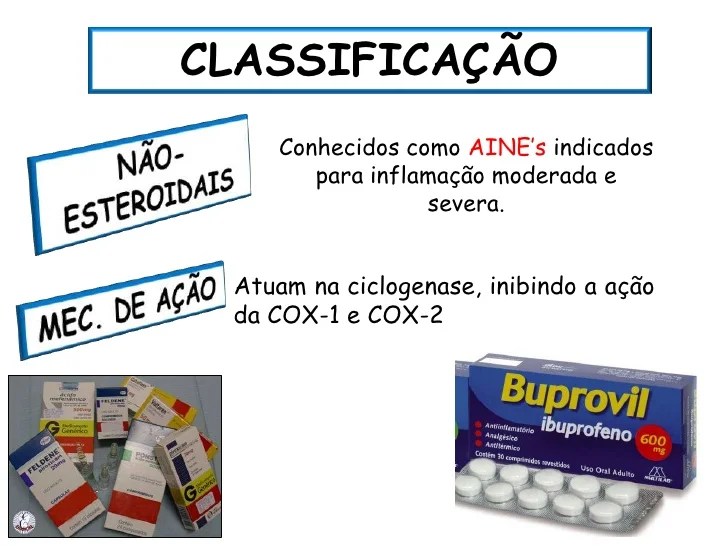 Aula antiinflamatórios Quais Remedios Sao Antiflamatorio