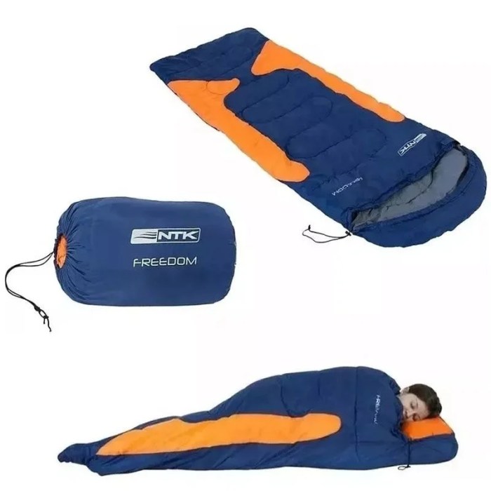 Saco De Dormir Térmico Camping Freedom Premium Nautika Bolsa - Kubbo Saco De Dormir Térmico Camping Freedom Premium Nautika Bolsa - Kubbo