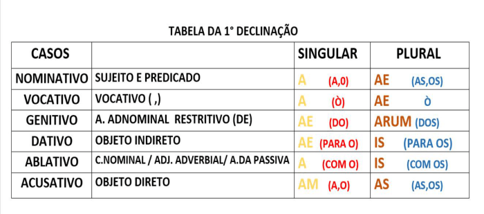 3ª Declinação - vídeo 1 - YouTube Declinar Significado