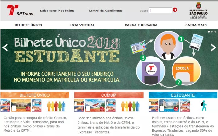 Bilhete Único de Estudante é enviado para endereço de escolha do aluno ... Bilhete Único de Estudante é enviado para endereço de escolha do aluno ...