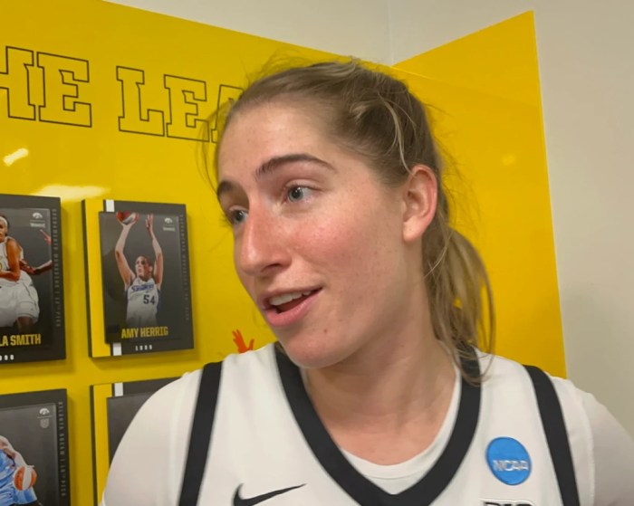 'The Glue' for Iowa women's basketball, Kate Martin, is ultimate Hawk 'The Glue' for Iowa women's basketball, Kate Martin, is ultimate Hawk