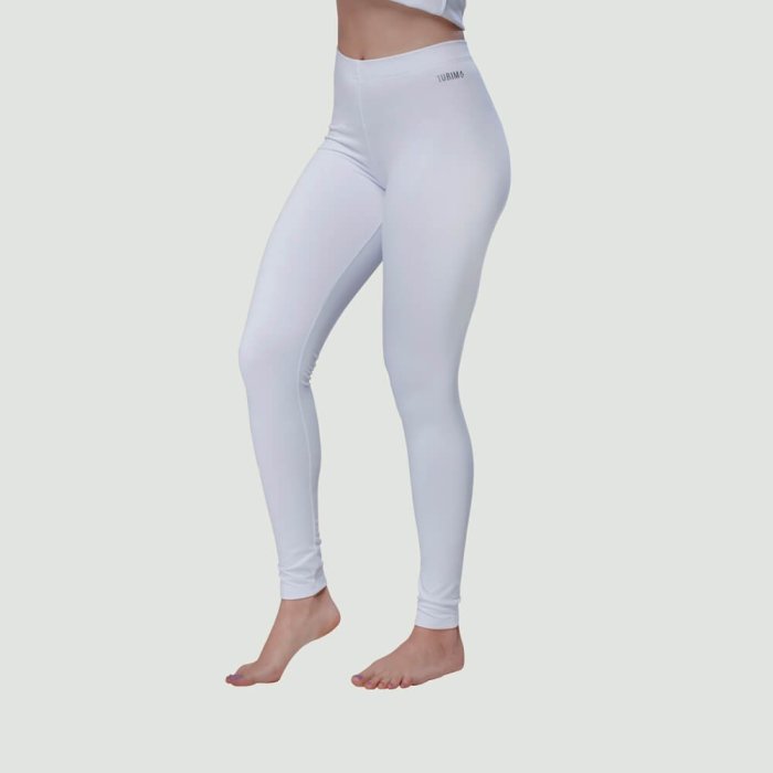Calça Segunda Pele Térmica Feminina Thermo Premium Branca Ref. 301 Calça Segunda Pele Térmica Feminina Thermo Premium Branca Ref. 301