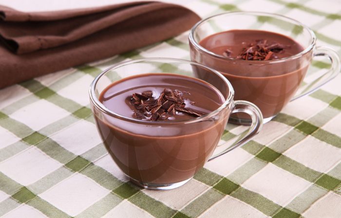 Chocolate quente com creme de leite - Receita faceis Chocolate Quente Com Creme De Leite
