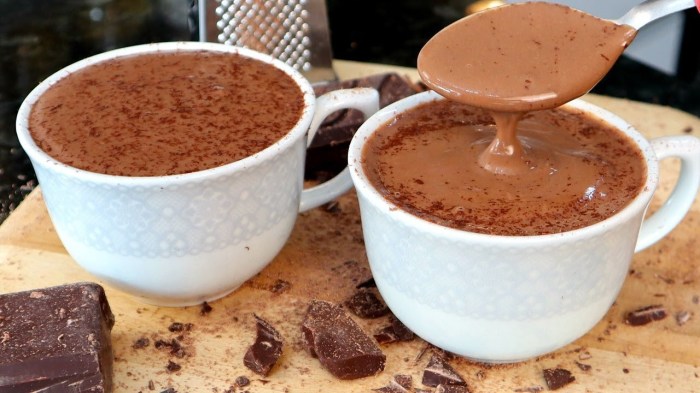 CHOCOLATE QUENTE CREMOSO CHOCOLATE QUENTE CREMOSO