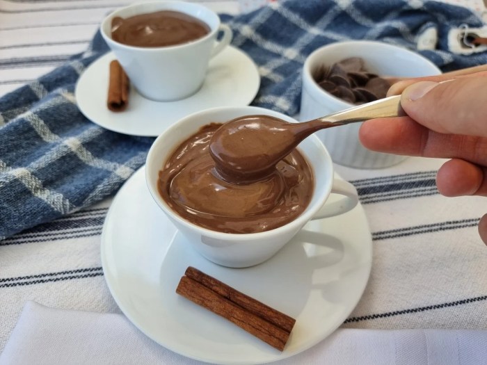 CHOCOLATE QUENTE CREMOSO ESPECIAL - Cozinha do Bom Gosto Chocolate Quente Cremoso