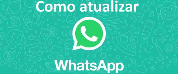 Como atualizar o WhatsApp? Veja o nosso passo a passo | Tekimobile Atualização Do Whatsapp Hoje