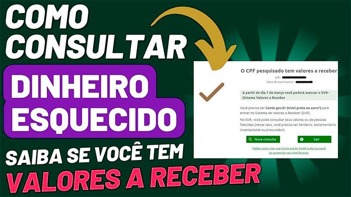 Banco Central BR on X: As consultas ao Sistema Valores a Receber😳 ... Valores A Receber Bcb Gov Br G1 Consulta Cpf Dinheiro Esquecido