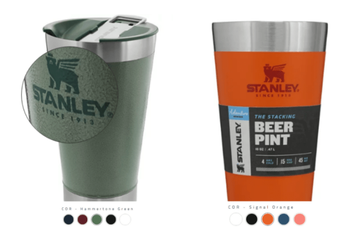 Saiba como identificar um copo Stanley original em poucos passos! Saiba como identificar um copo Stanley original em poucos passos!