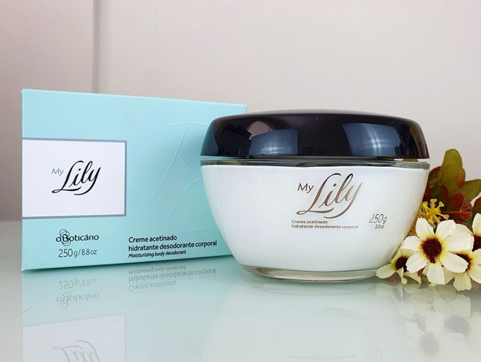 Creme acetinado Lily d’O Boticário - Blog Tá em promoção Creme acetinado Lily d’O Boticário - Blog Tá em promoção
