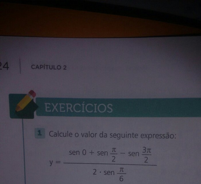 Qual é o valor nessa expressão? - brainly.com.br