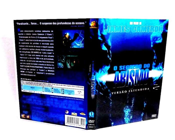 O Segredo Do Abismo - Filme De James Cameron - 1989 - Dvd ... O Segredo Do Abismo - Filme De James Cameron - 1989 - Dvd ...