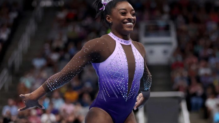 Simone Biles reveals she’s ‘still scared to do gymnastics’ Simone Biles calls Riley Gaines 'sick' over criticism of transgender athletes