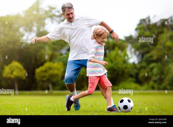 Can my son play football with glasses?