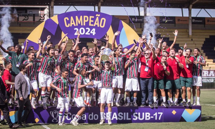 Tabela da Copa do Brasil Sub-17 de futebol masculino Campeonato Brasileiro Sub 17