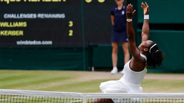 Serena Williams Wins 7th Wimbledon Title, Ties Grand Slam Title Record ... Serena Williams Wins 7th Wimbledon Title, Ties Grand Slam Title Record ...