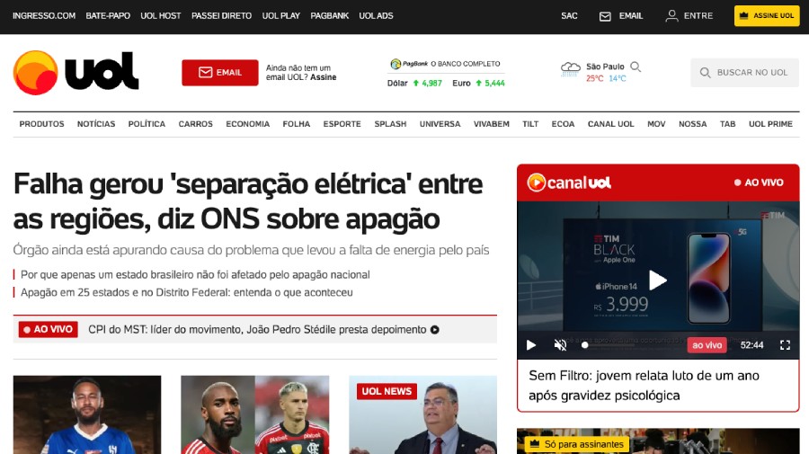 O que o UOL oferece | UOL O que o UOL oferece | UOL