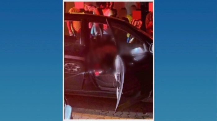 Homem é morto dentro de carro após parar em churrasco e pedir água no ... Homem é morto dentro de carro após parar em churrasco e pedir água no ...