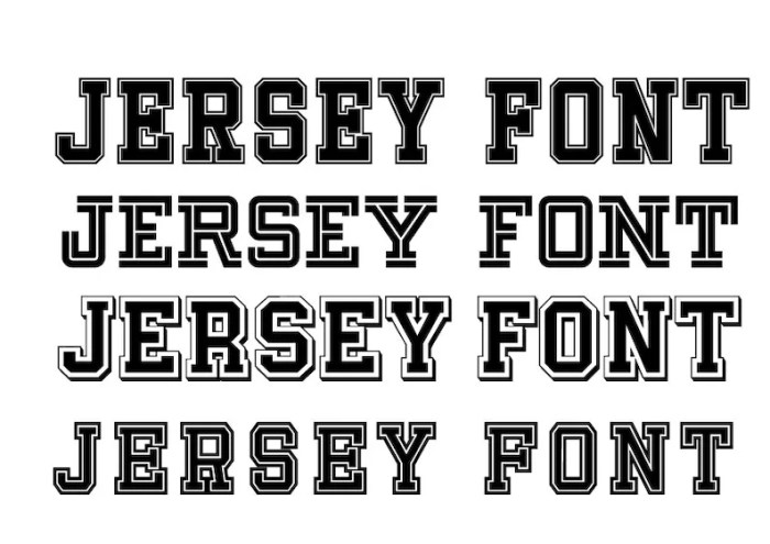 Which player has 1 jersey number?