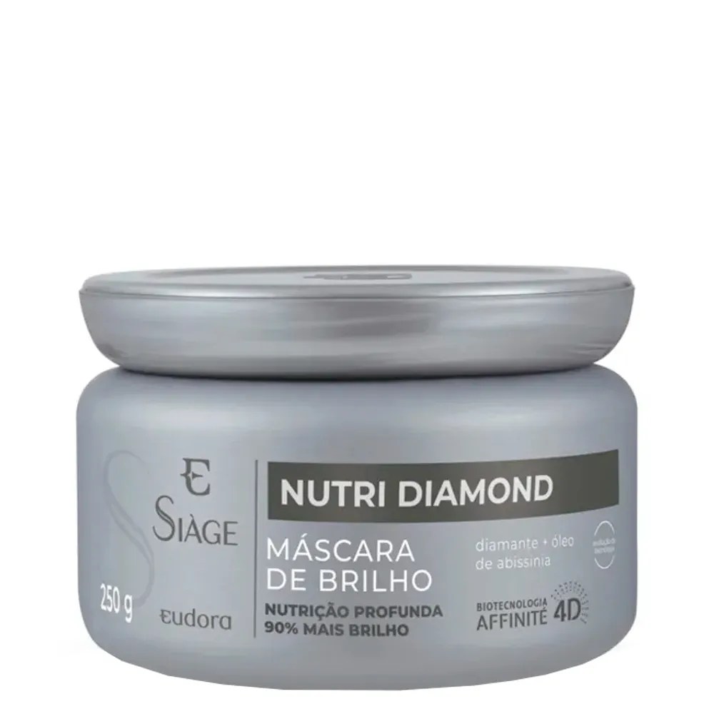 Máscara de Nutrição Eudora Siáge Nutri Diamond 4D 250 g Máscara de Nutrição Eudora Siáge Nutri Diamond 4D 250 g