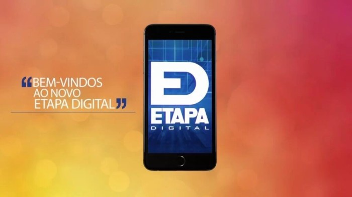 Pacote Digital do Sistema Etapa Sistema Etapa